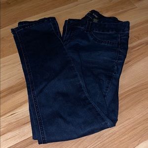 Navy jeans
